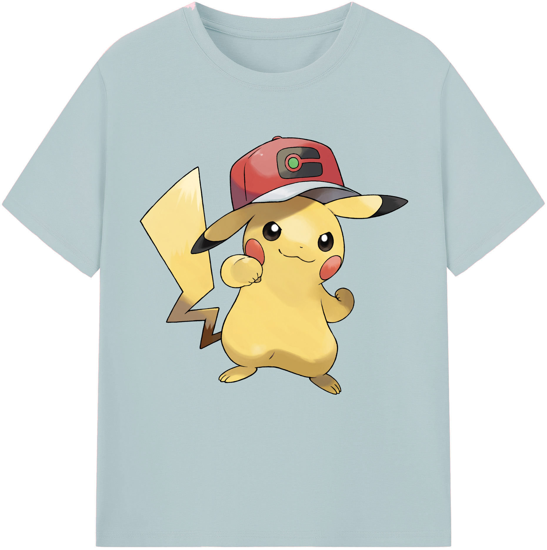 （画像用） ポケットモンスター Pokémon 綿100％半袖Tシャツ（フロントプリント）